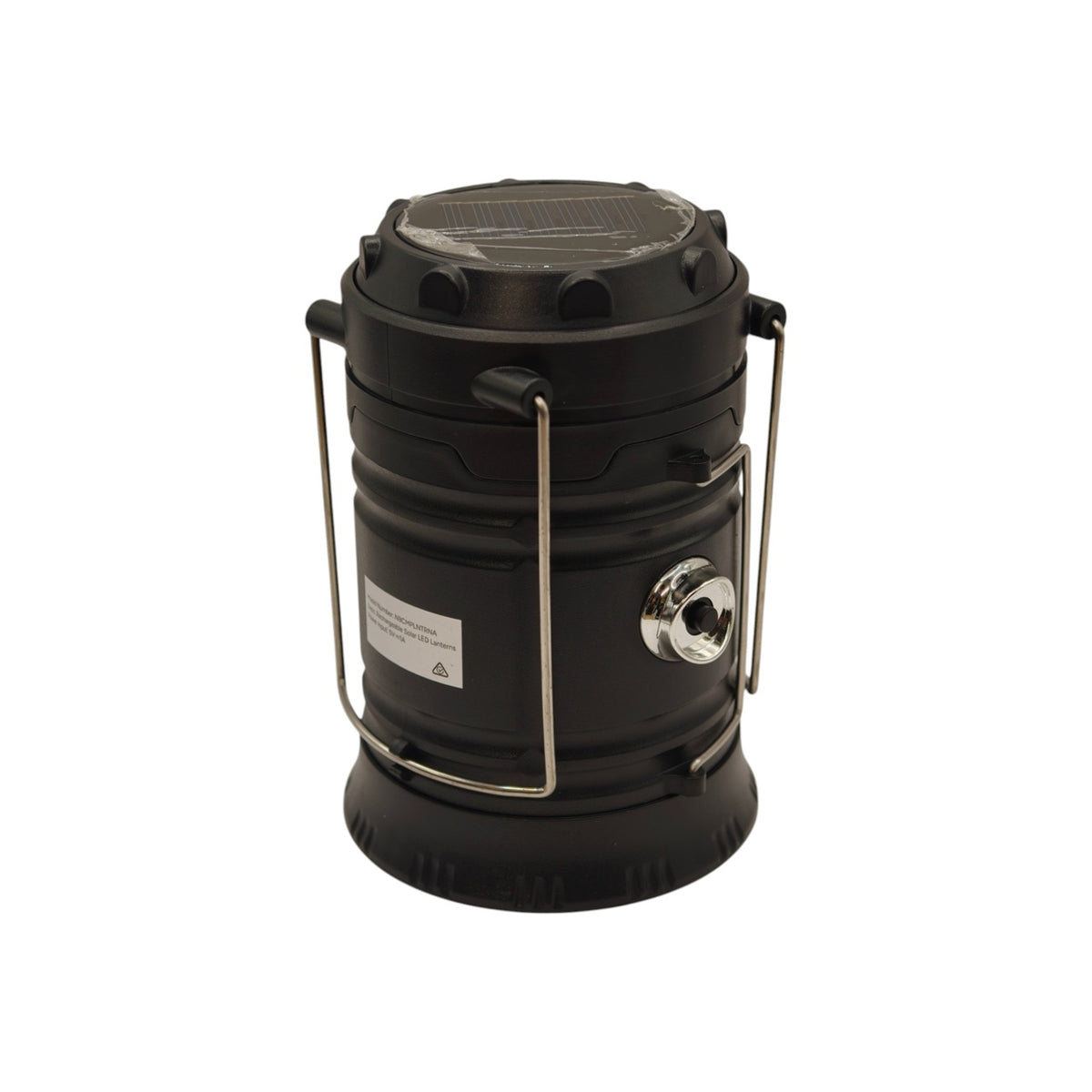 Solar Collapsible Camping Lantern and Torch closed front
