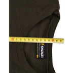 Tape-measure view of Swazi Short-Sleeve Fleece Top - L - Olive