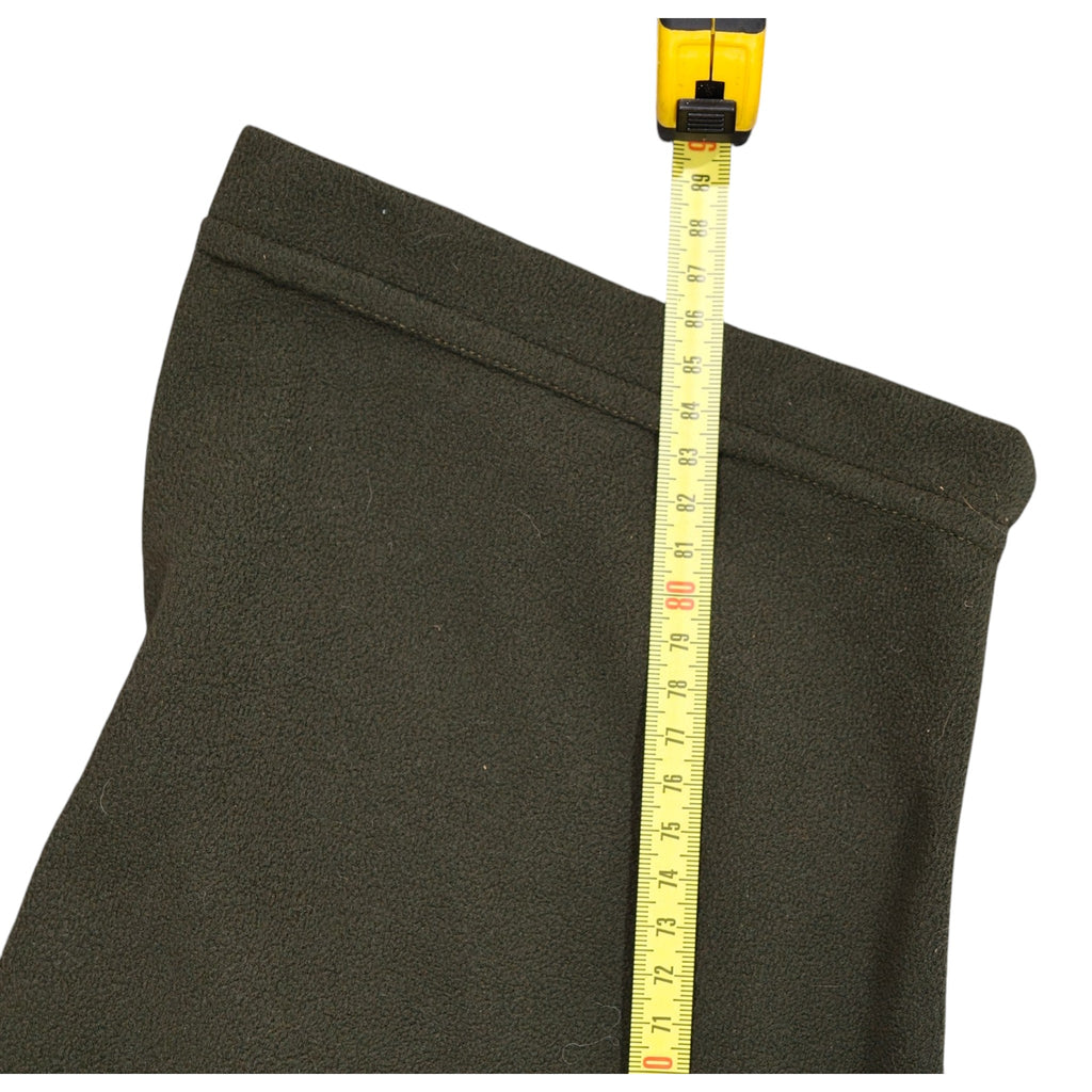 Tape-measure view of Swazi Short-Sleeve Fleece Top - L - Olive