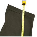 Tape-measure view of Swazi Short-Sleeve Fleece Top - L - Olive
