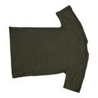 Rear view of Swazi Short-Sleeve Fleece Top - L - Olive