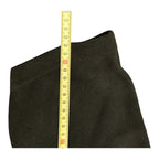 Tape-measure view of Swazi Short-Sleeve Fleece Top - S - Olive