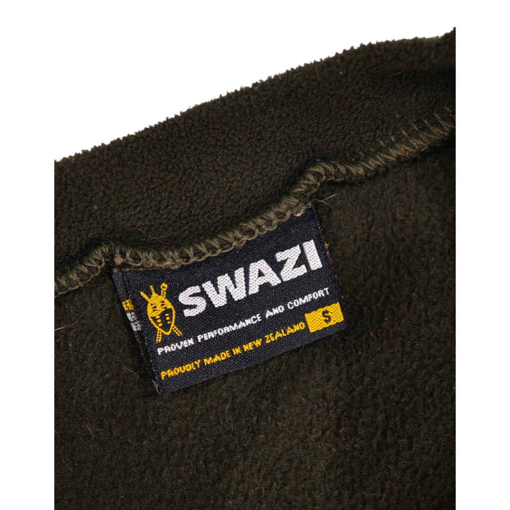 Label on Swazi Short-Sleeve Fleece Top - S - Olive