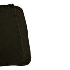 Close-up detail of Swazi Short-Sleeve Fleece Top - S - Olive
