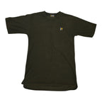 Front view of Swazi Short-Sleeve Fleece Top - S - Olive