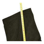 Tape-measure view of Swazi Short-Sleeve Fleece Top - S - Olive