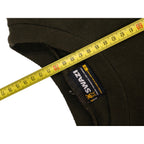 Tape-measure view of Swazi Short-Sleeve Fleece Top - S - Olive