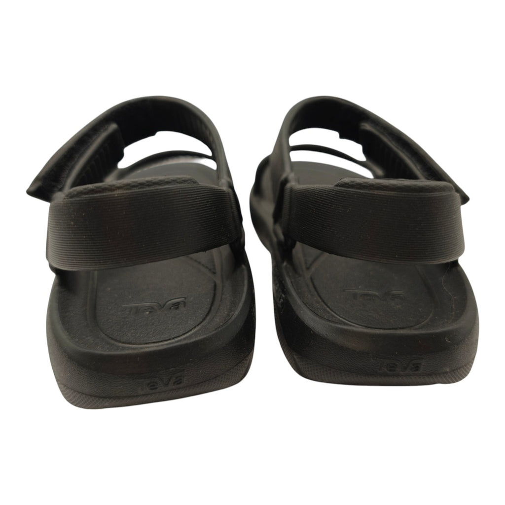 Teva Hurricane Drift Sandals - UK 4 - Black - heels