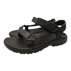 Teva Hurricane Drift Sandals - UK 4 - Black - left side
