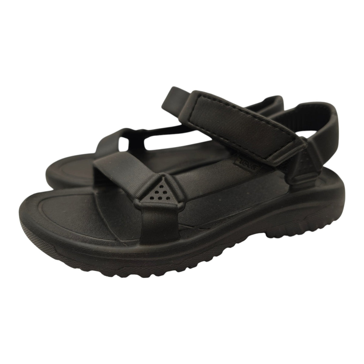 Teva Hurricane Drift Sandals - UK 4 - Black - left side
