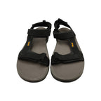 Teva Men's Walking Sandals - US 9 - Black Grey - front
