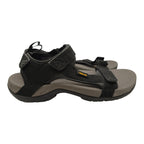 Teva Men's Walking Sandals - US 9 - Black Grey - right side