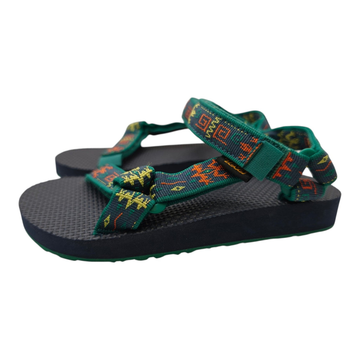 Teva Original Universal Kids Sandals - US 13 - Gecko Navy - left side