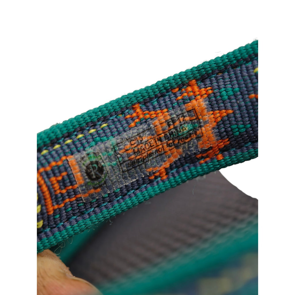 Teva Original Universal Kids Sandals - US 13 - Gecko Navy - pattern detail