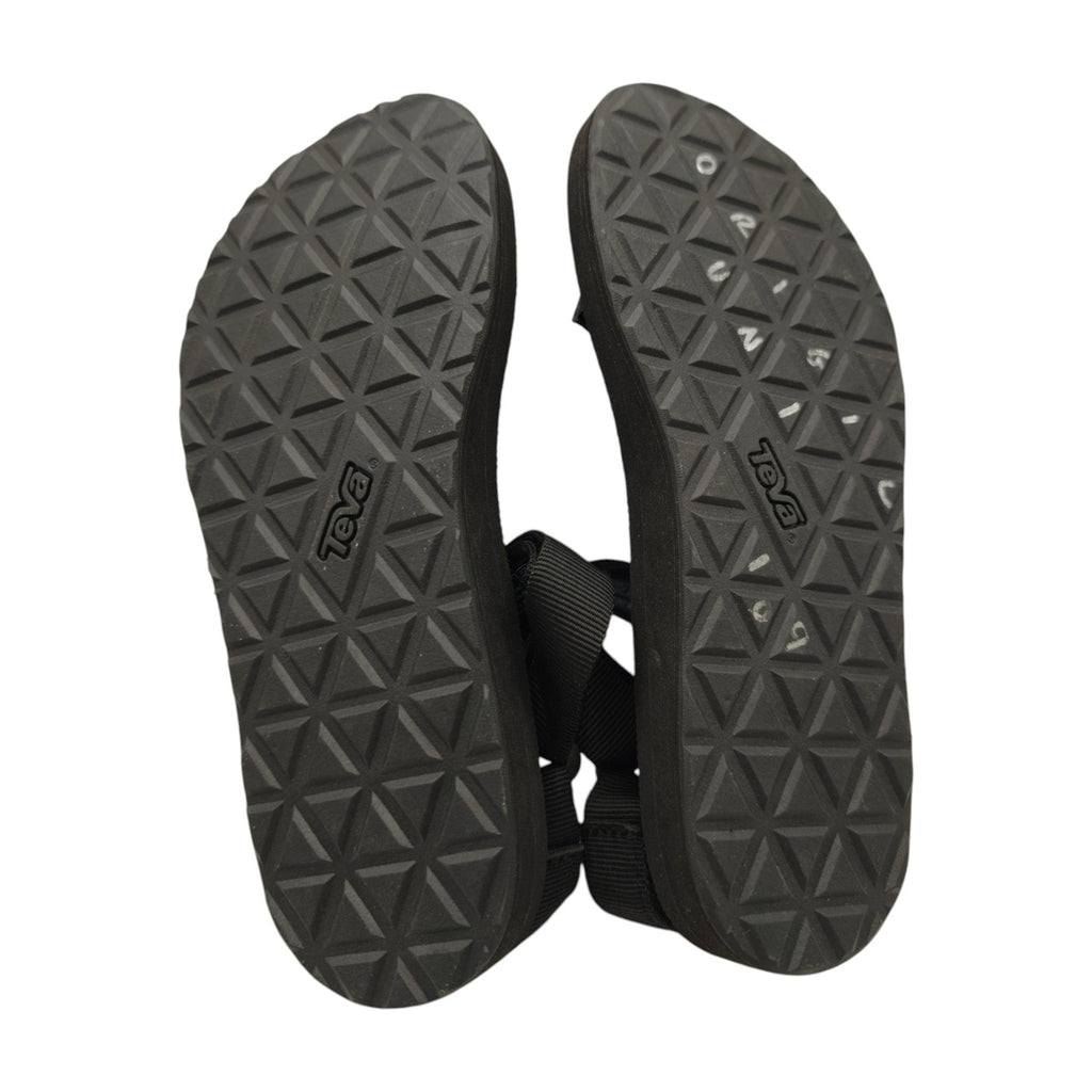 Teva Original Universal Women's Sandals - US 6 / UK 4 - Black - soles