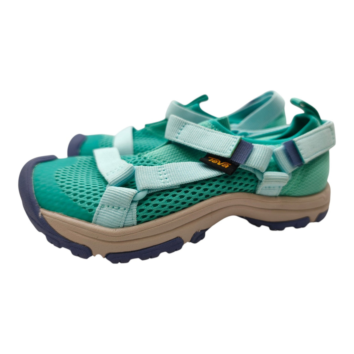 Teva Outflow Universal Kids Shoes - US 13 - Blue Coral - left side