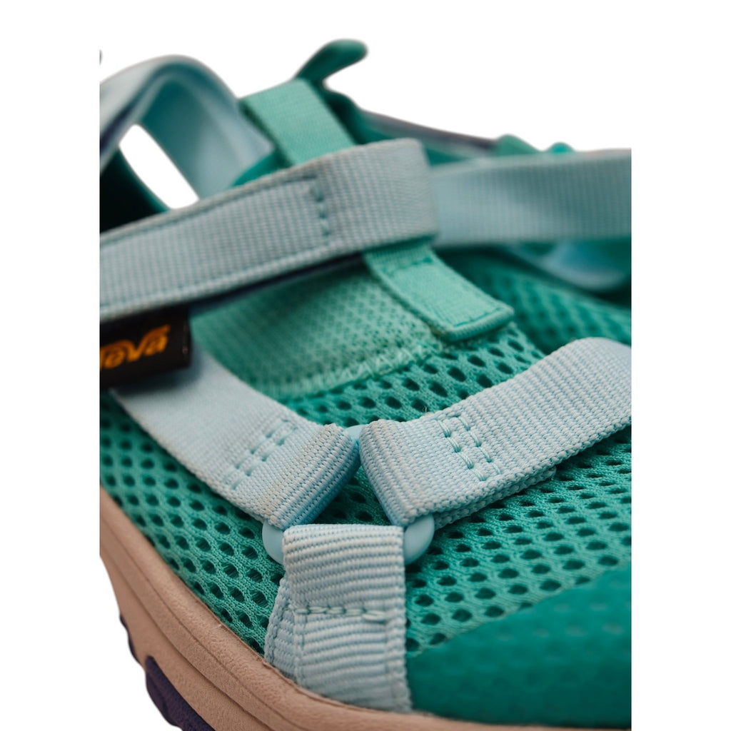 Teva Outflow Universal Kids Shoes - US 13 - Blue Coral - strap detail