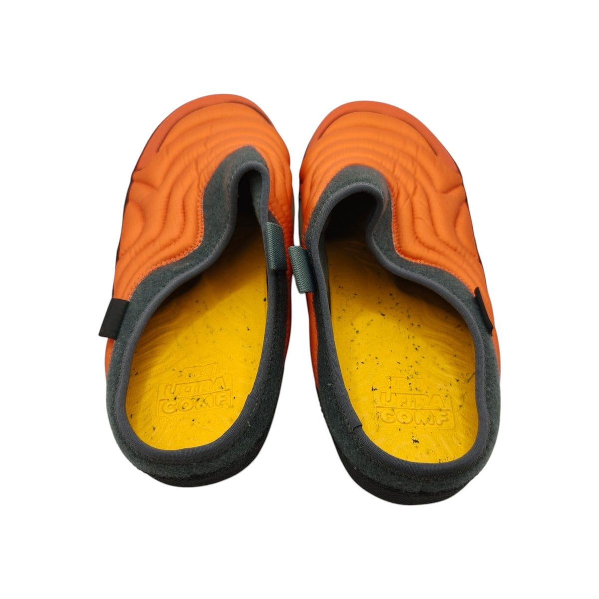 Teva ReEmber Terrain Camp Mules - US Men 9 - Orange - footbeds
