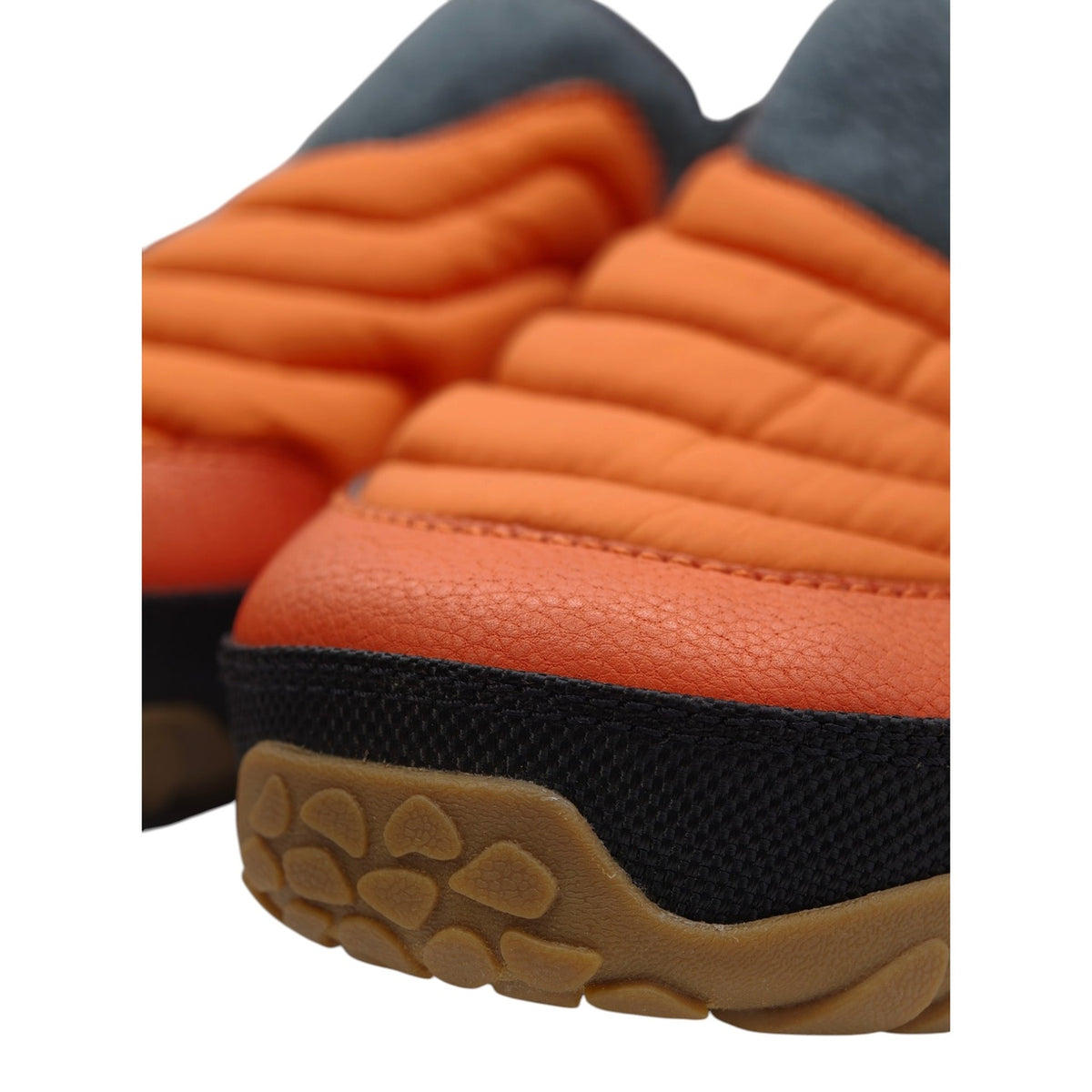 Teva ReEmber Terrain Camp Mules - US Men 9 - Orange - quilted upper detail