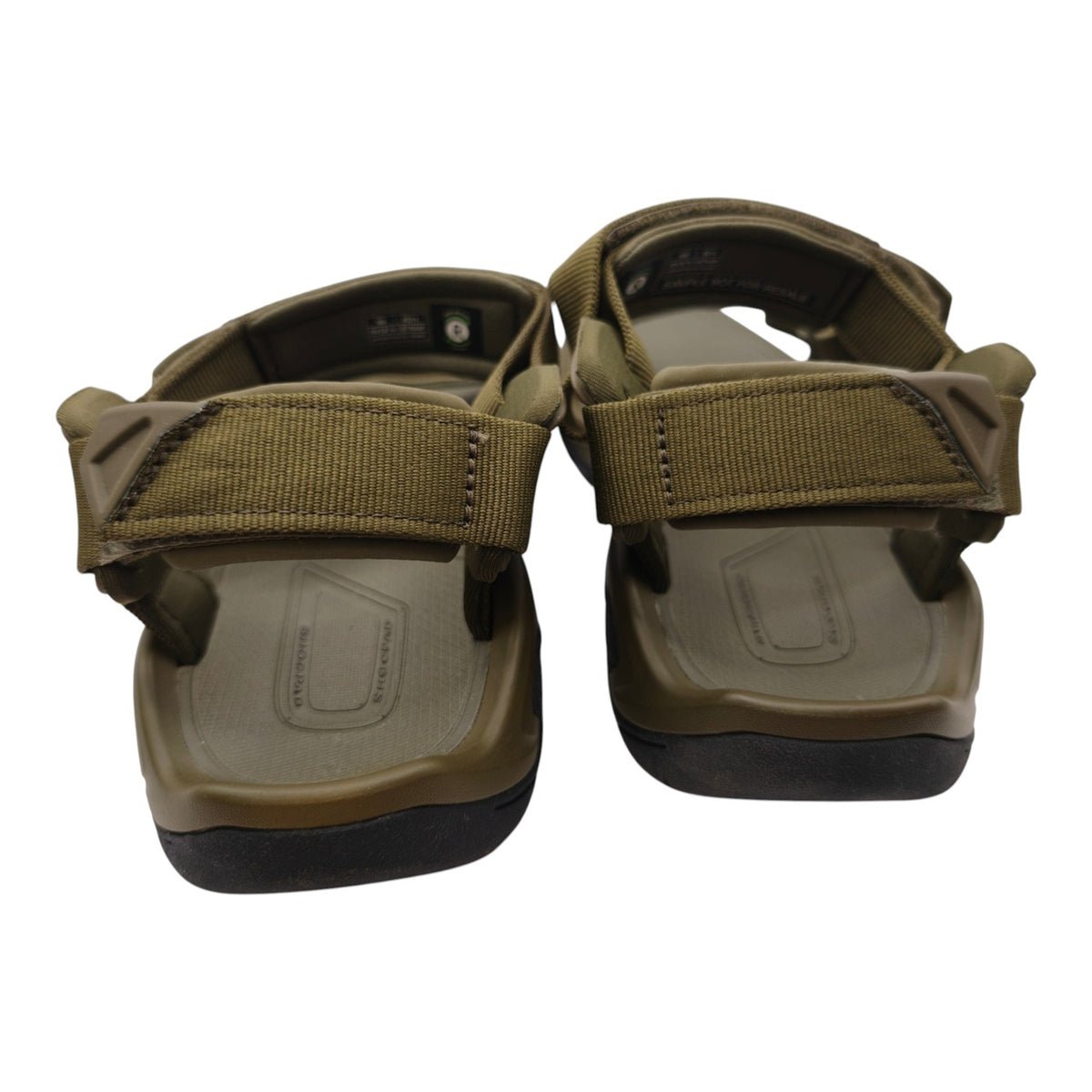 Teva Terra Fi Men's Walking Sandals - US 9 - Olive - heels