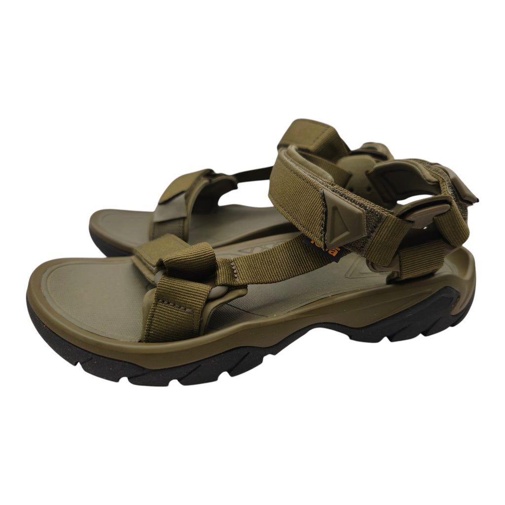 Teva Terra Fi Men's Walking Sandals - US 9 - Olive - left side