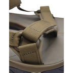 Teva Terra Fi Men's Walking Sandals - US 9 - Olive - strap detail