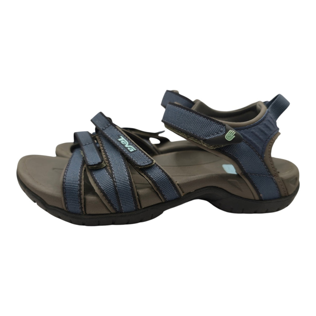 Teva Tirra Women's Sandals - US 7 / UK 5 - Blue Grey - left side