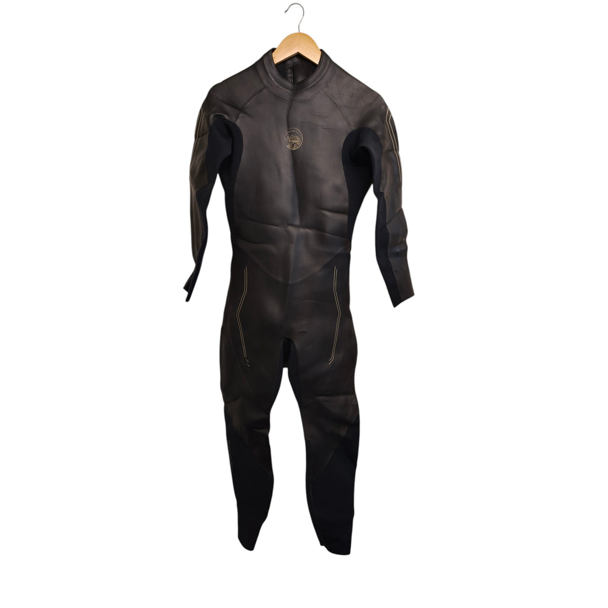 Front view of Torpedo7 Full-Length Open Water / Triathlon Wetsuit – Size Large