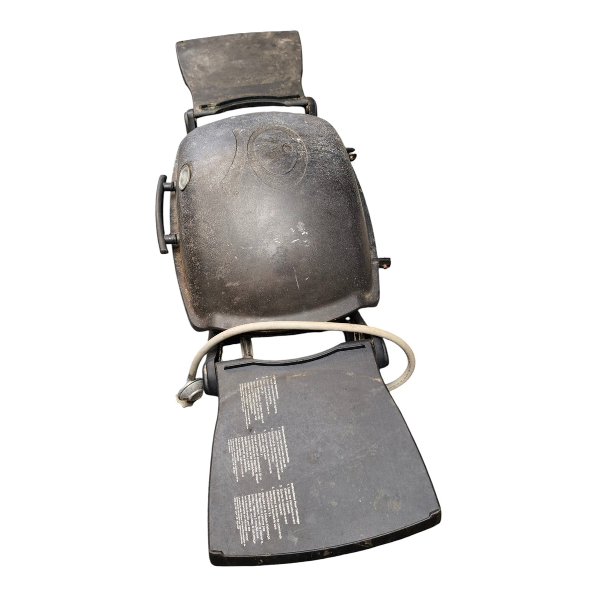 Weber Q Gas BBQ with Grill and Griddle, lid