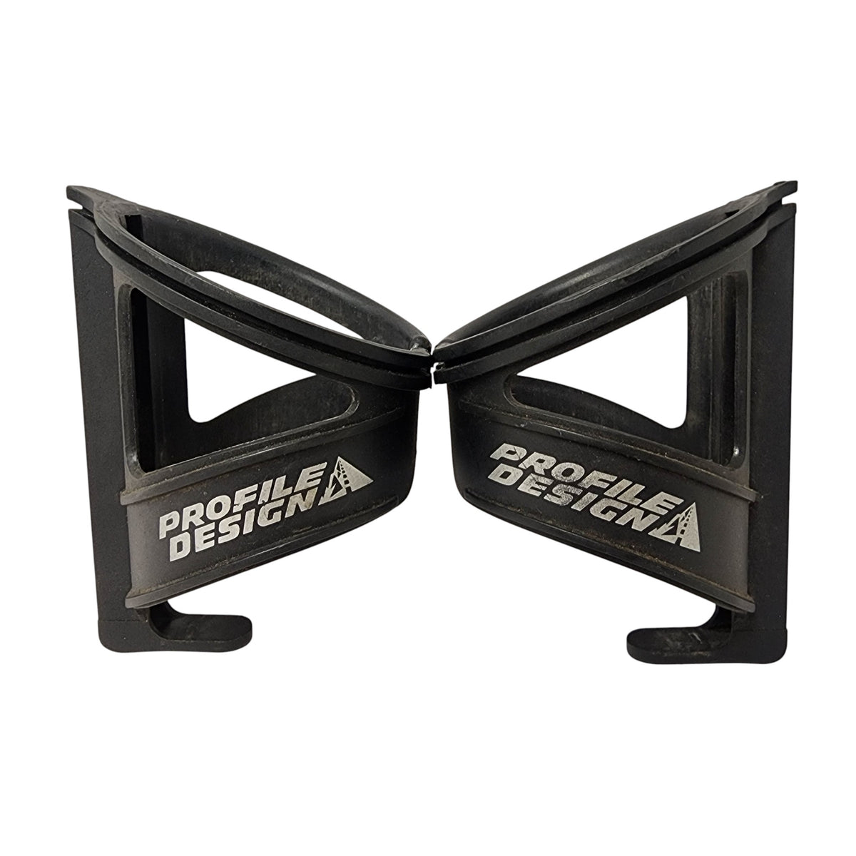 Side view of x2 Profile Design Bike Bottle Cages