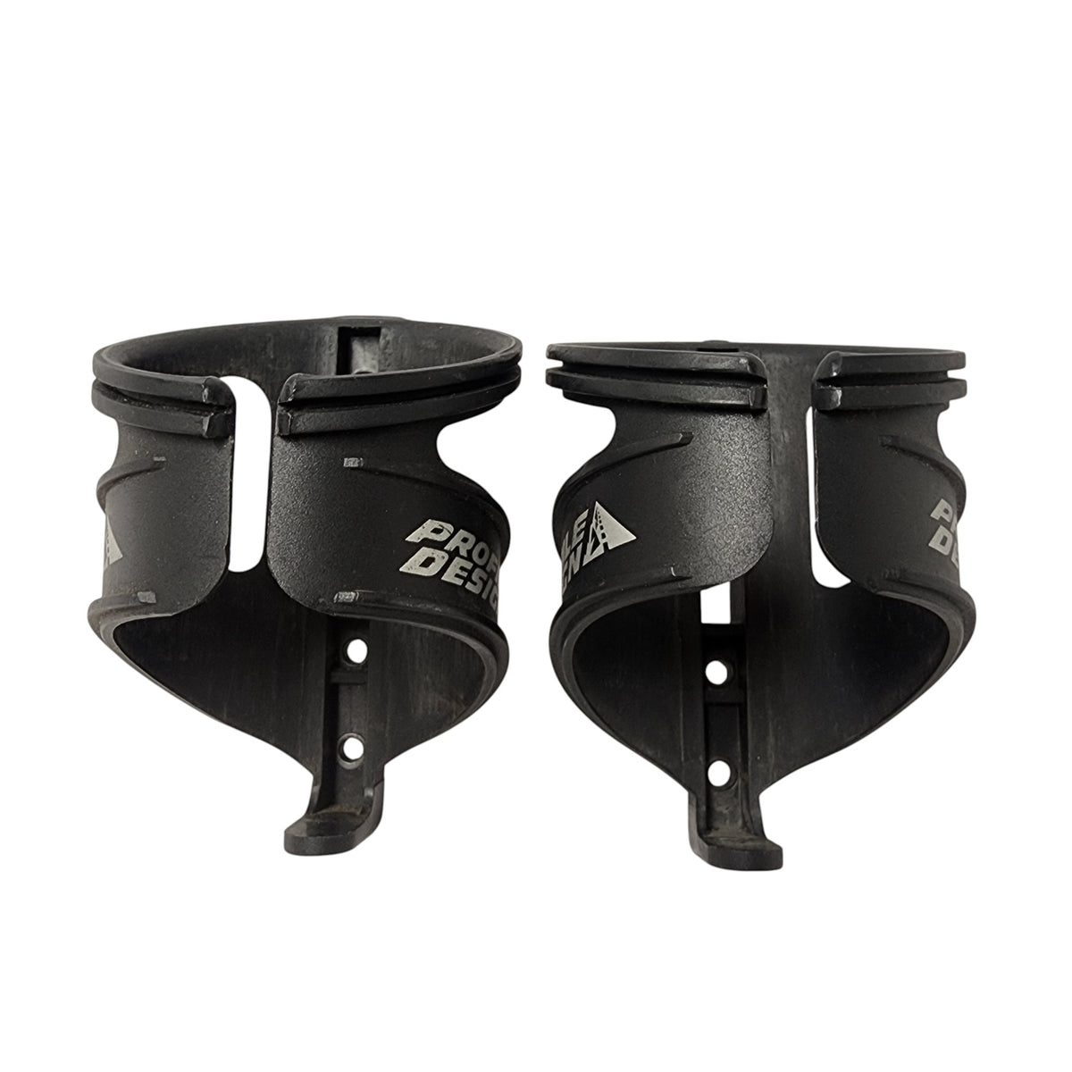Top view of x2 Profile Design Bike Bottle Cages