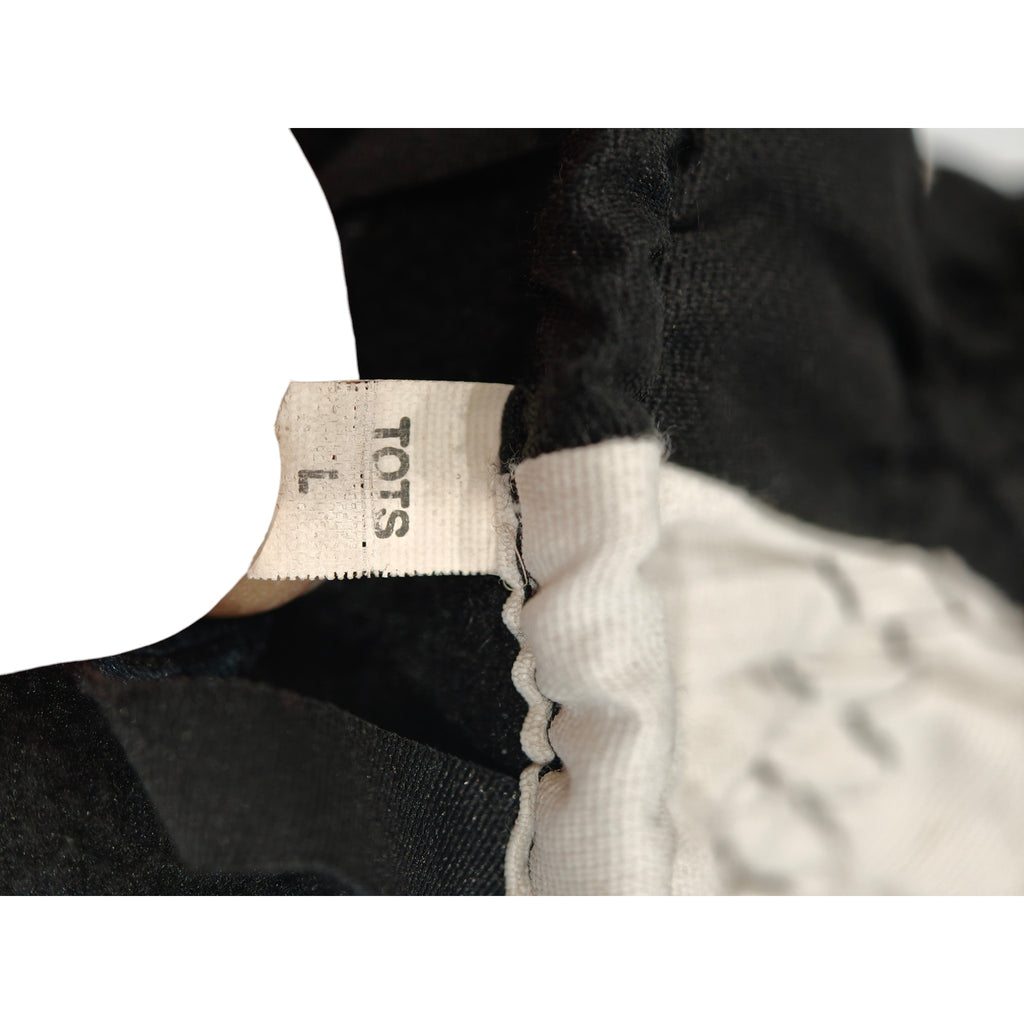 XTM Tots Snow Mittens - Large - Black and Cream - Tots L size label