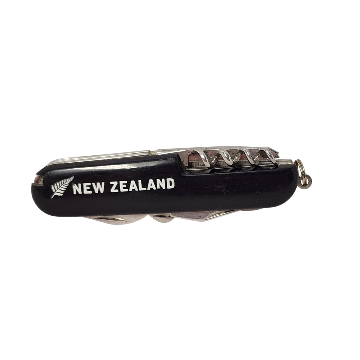 Front view of Zealand Fern Pocket Multi-Tool - Black